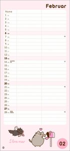 Pusheen Planer für zwei Kalender 2022