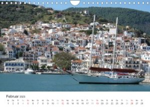Sporadeninsel Skiathos (Wandkalender 2023 DIN A4 quer)