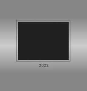 Foto-Bastelkalender Silber 2022 - Do it yourself calendar 21x22 cm - datiert - Kreativkalender - Foto-Kalender - Alpha Edition