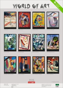 World of Art Kalender 2026
