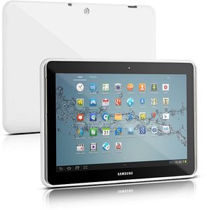 CURB Soft Protector Case - Schutzhülle für Galaxy Tab 2 10.1, weiss