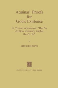 Aquinas' Proofs for God's Existence