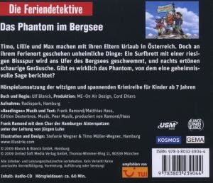 Das Phantom im Bergsee, Audio-CD