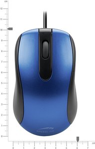 MICU Mouse, 3-Tasten-Maus - USB, blau