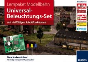 Lernpaket: Modellbahn (Modell-Eisenbahn): Universal Beleuchtungs-Set mit vielfältigen Schaltfunktionen