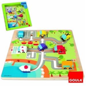 Jumbo D53101 - Goula: Labyrinthpuzzle, Fahrzeuge