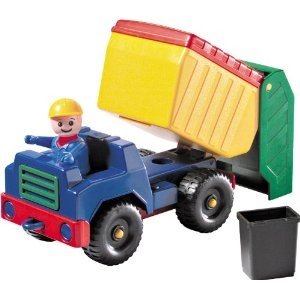 Lena 01423 - Mini robuster Müllwagen