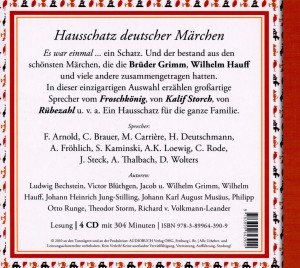 Hausschatz deutscher Märchen, 4 Audio-CDs