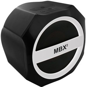 Bluetooth-Lautsprecher MBX2, schwarz-weiss