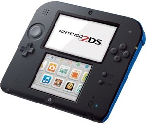 Nintendo 2DS - Konsole - Schwarz / Blau