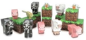 Minecraft 16701 - Papierset, Tiere, 30 Teile