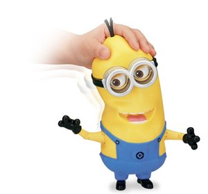 Minions - Jerry Singing Figure, mit Sound, ca. 25 cm
