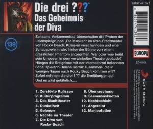 Die drei ??? - Das Geheimnis der Diva, 1 Audio-CD