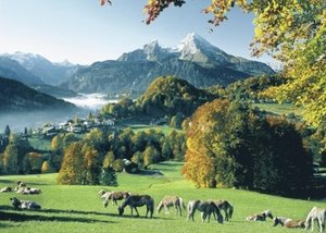 Ravensburger 15741 - Berchtesgaden gegen Watzmann, 1000 Teile Puzzle