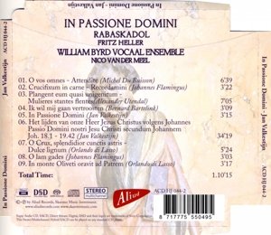 Rabaskadol/Ensemble Vocaal Byrd William: In Passione Domini