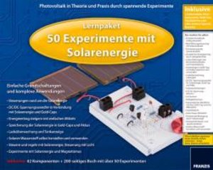 Lernpaket 50 Experimente mit Solarenergie