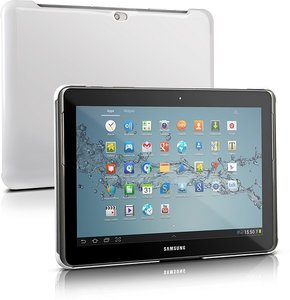 VERGE Pure Cover, Hartschale für Samsung Galaxy Tab 2 10.1, weiß