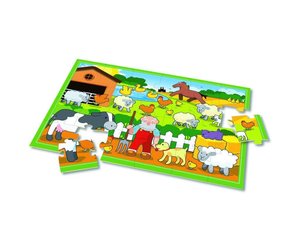 Zoch 606034935 - Holz-Boden-Puzzle, 26-tlg.