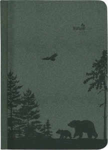 Wochen-Minitimer Nature Line Pine 2025 - Taschen-Kalender A6 - 1 Woche 2 Seiten - 192 Seiten - Umwelt-Kalender - mit Hardcover - Alpha Edition