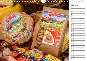 Frisch und Regional - Leckeres vom Südtiroler Bauernmarkt (Wandkalender 2021 DIN A4 quer)