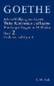Goethes Werke  Bd. 2: Gedichte und Epen II