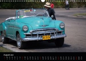 Cars on Cuba (Wandkalender 2021 DIN A3 quer)