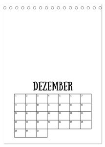 DIY Bastel-Kalender zum Selbstgestalten -immerwährend hochkant weiß- (Tischkalender 2024 DIN A5 hoch), CALVENDO Monatskalender