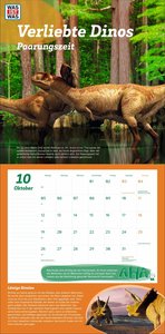 WAS IST WAS Dinosaurier Broschurkalender 2026