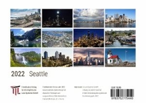 Seattle 2022 - Timokrates Kalender, Tischkalender, Bildkalender - DIN A5 (21 x 15 cm)