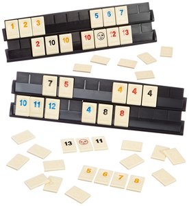 Jumbo 03458 - Original Rummikub Classic, Ergänzungsset für 5.+6. Spieler, Familienspiel