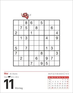 Sudoku Tagesabreißkalender 2026