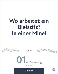 Die besten Sprüche für lange Bürotage Tagesabreißkalender 2026