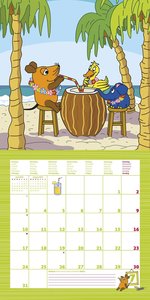 Die Maus 2023 - Broschürenkalender 30x30 cm (30x60 geöffnet) - Kalender mit Platz für Notizen - inkl. Poster - Wandplaner - Bildkalender - Wandkalender