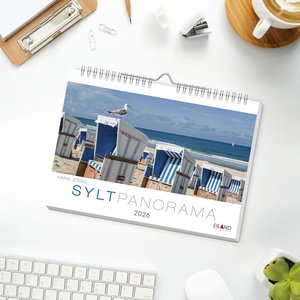 Sylt Panorama Postkartenkalender 2026