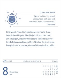 Löwe Sternzeichenkalender 2025