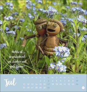 Eichelmännchen Postkartenkalender 2022