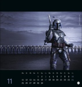 Star Wars Postkartenkalender 2024. Die besten Filmbilder aus den Star Wars Filmen im Postkartenformat. Kleiner Kalender zum Aufstellen oder Aufhängen. Tischkalender 2024.