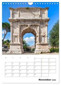 Rom - Kunst, Kultur und Geschichte (Wandkalender 2024 DIN A4 hoch), CALVENDO Monatskalender