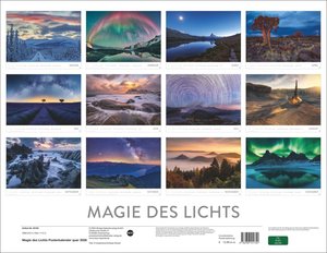 Magie des Lichts Posterkalender 2026