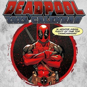 Pyramid – Deadpool 2025 Broschürenkalender, 30x30cm, Kalender für Fans der beliebten Marvel-Filme, Monatskalender mit heldenhaften Illustrationen, nachhaltig nur mit Papierumschlag