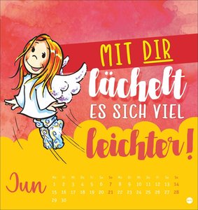 Schutzengel Postkartenkalender 2026
