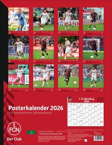 1. FC Nürnberg Posterkalender 2026