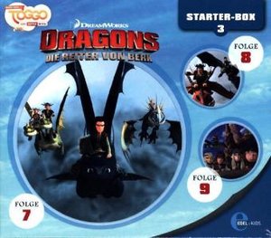 Dragons - Die Reiter von Berk - Starter-Box, 3 Audio-CD