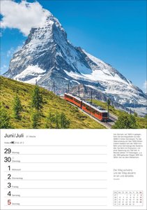 Eisenbahnen Wochenplaner 2026