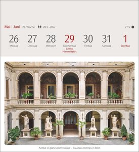 Das Glück liegt in Italien Postkartenkalender 2025 - Wochenkalender mit 53 Postkarten, 53 besondere Orte entdecken