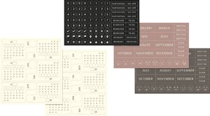 Moleskine undatierter Wochen Notizkalender, L/A5