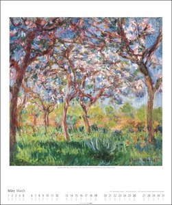 Claude Monet Kalender 2023