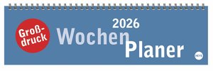 Großdruck Wochenquerplaner 2026