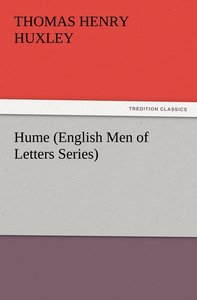 Hume (English Men of Letters Series)