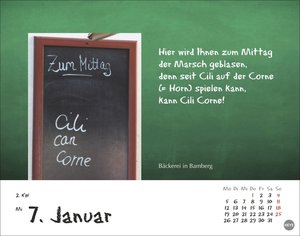 Bastian Sick Tagesabreißkalender 2026